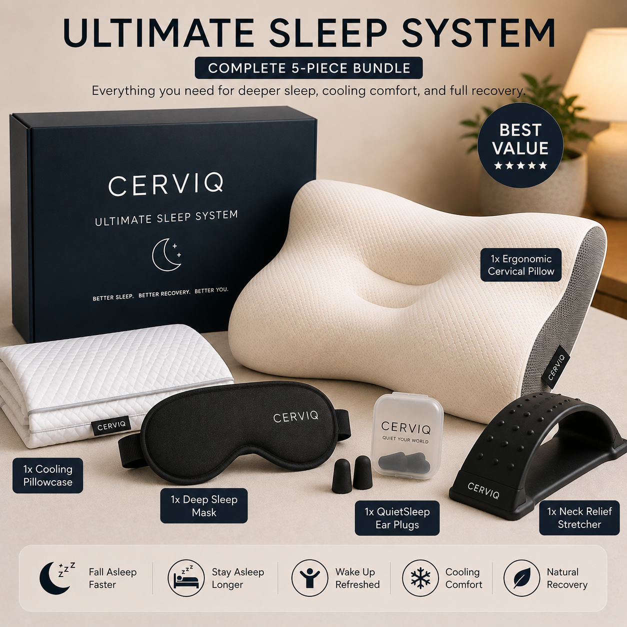 Cerviq™ Ultimate Sleep System